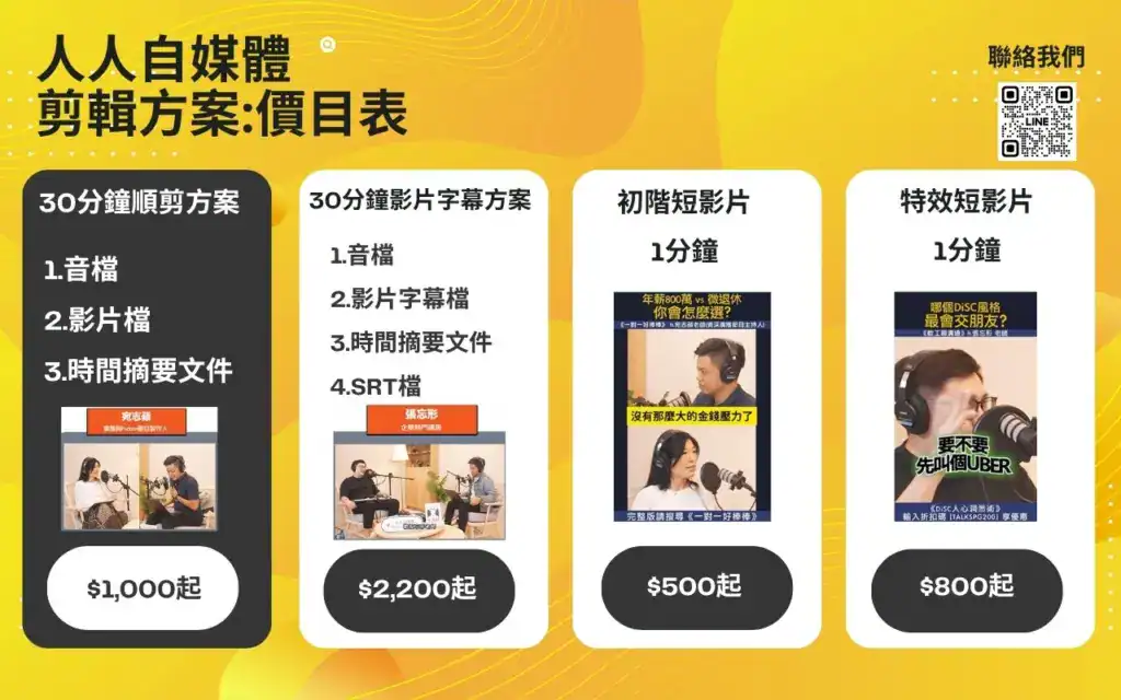 人人自媒體Podcast錄音室